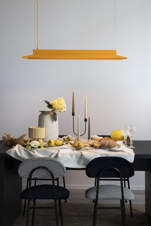 YOTTSU C lampe suspendue noire
