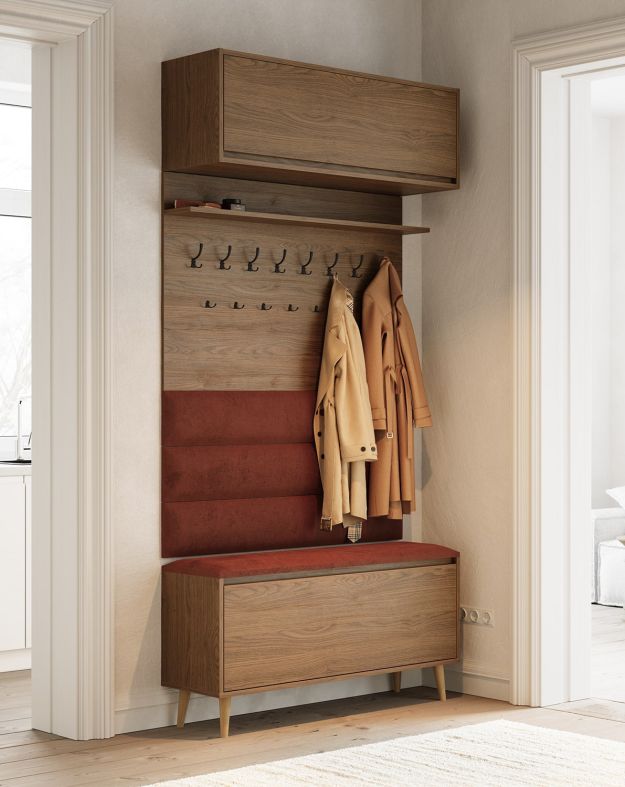 Grand cintre avec panneaux W5P + armoire SBD3 FENRIS