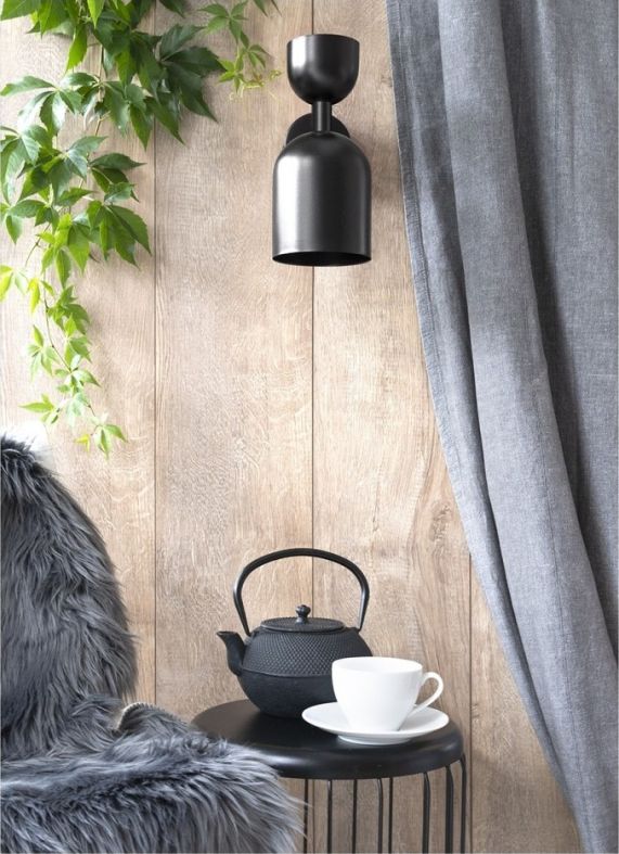 SUPURU W noir lampe murale ajustable / applique murale