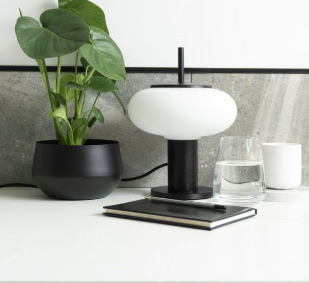Lampe de table TORNI ST noire