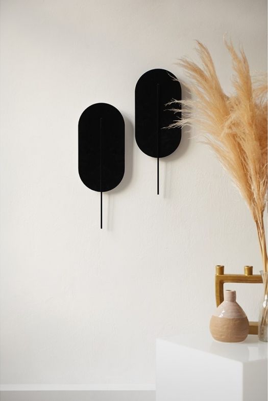 ROKKE lampe murale / applique murale noire