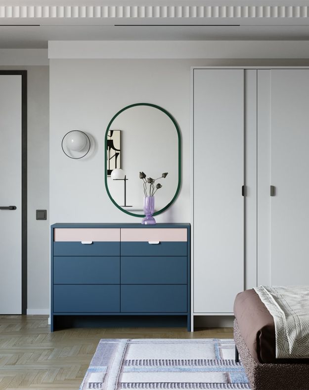 Commode à six tiroirs LAYERS LAY12