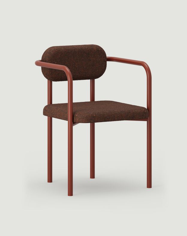 Chaise LUV avec accoudoir