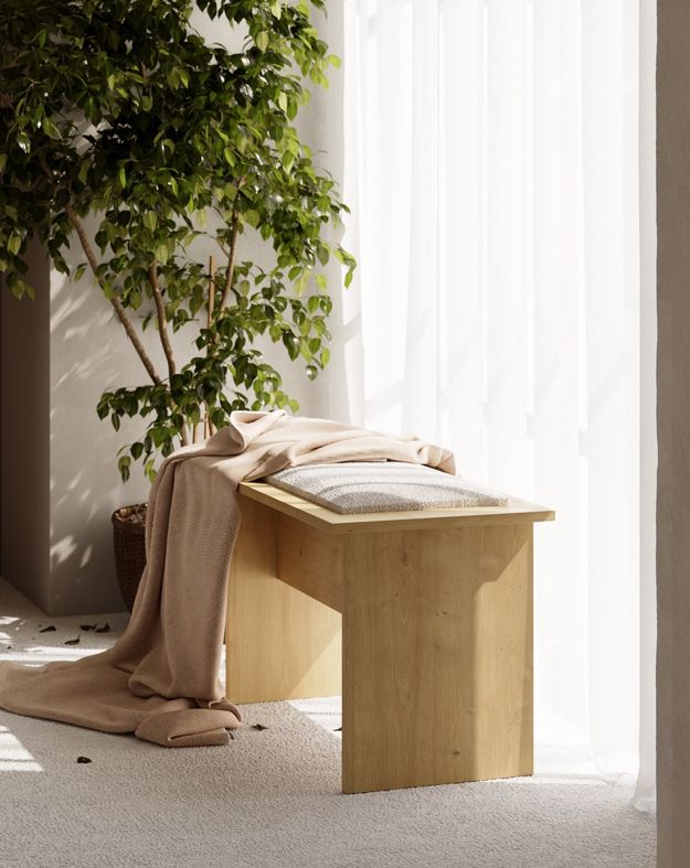 Banc KABE LK01 en style JAPANI
