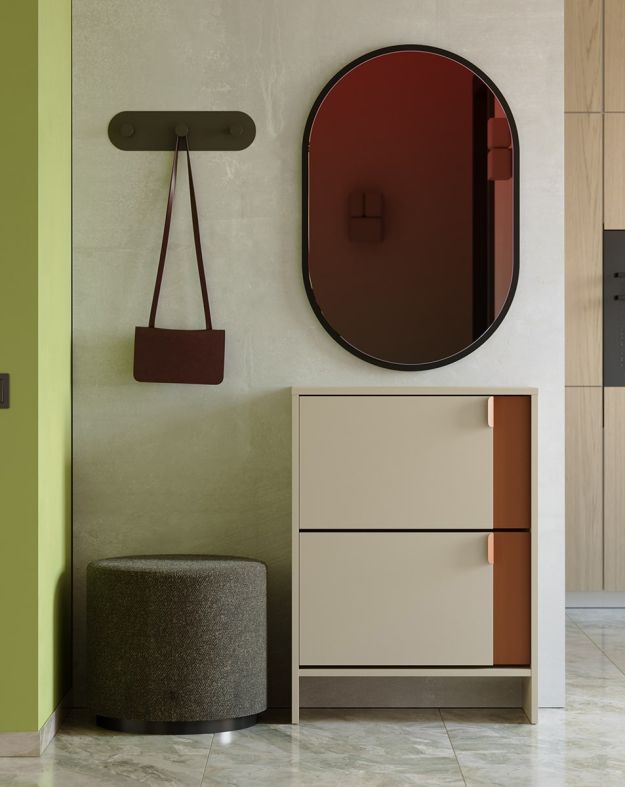 Petit miroir suspendu LAYERS LAY58