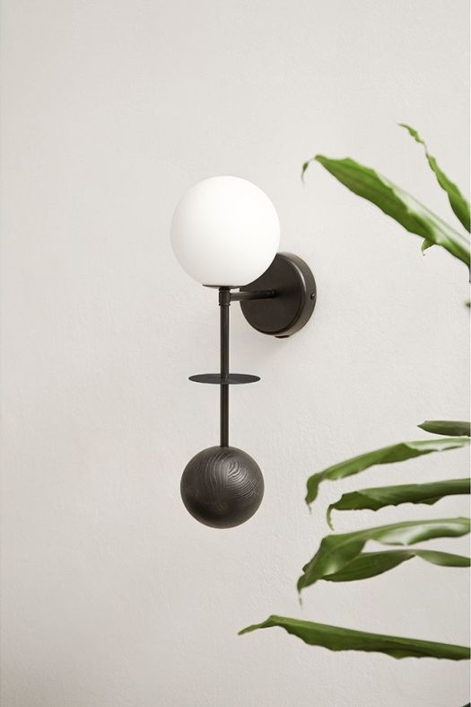 OIO B lampe murale / applique murale noire