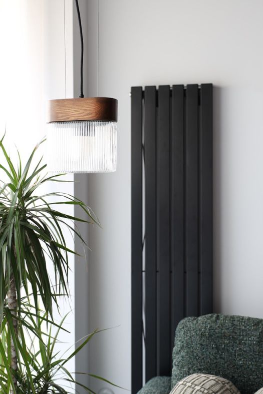 FLUMINA A Lampe suspendue en noyer