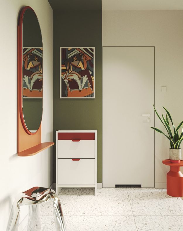 Armoire à chaussures à abattant LAYERS LAY18