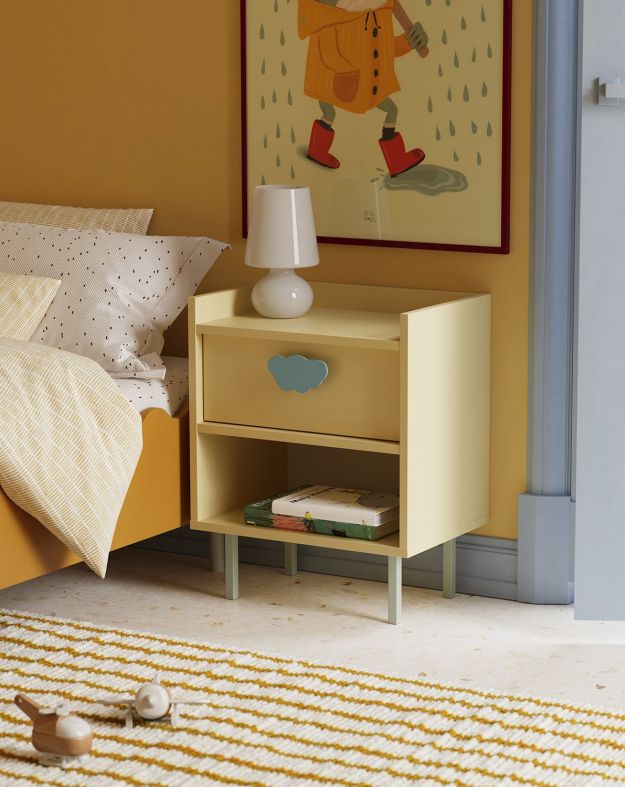 SIGI KIDS SNS01K Chevet avec tiroir et étagère