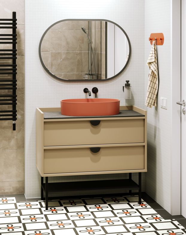 Meuble lavabo SIGI SU02B