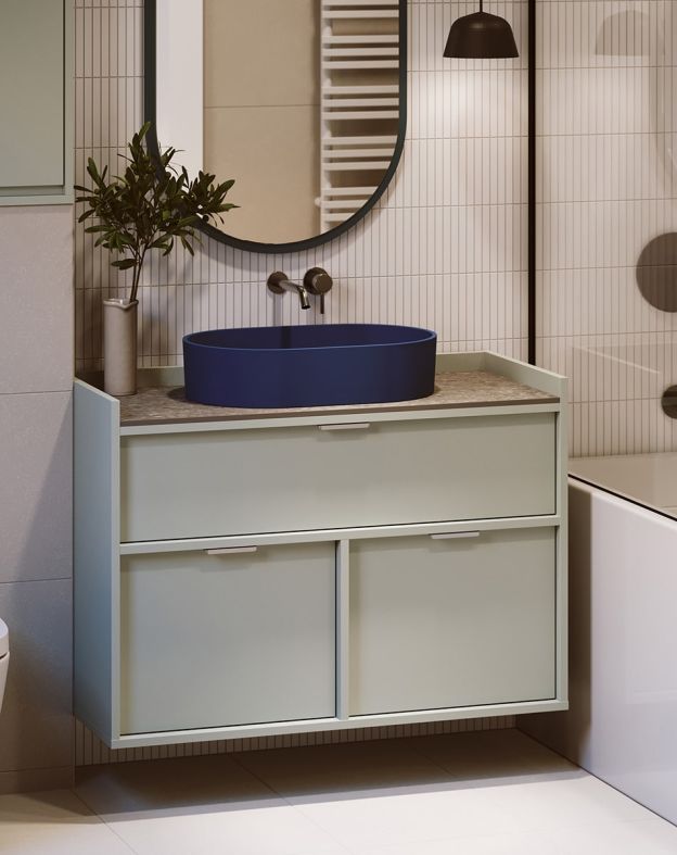 Meuble lavabo SIGI suspendu WSU01B