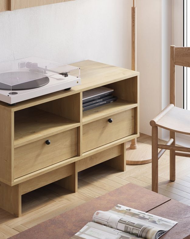 KABE KTV1S Armoire RTV en style JAPANI