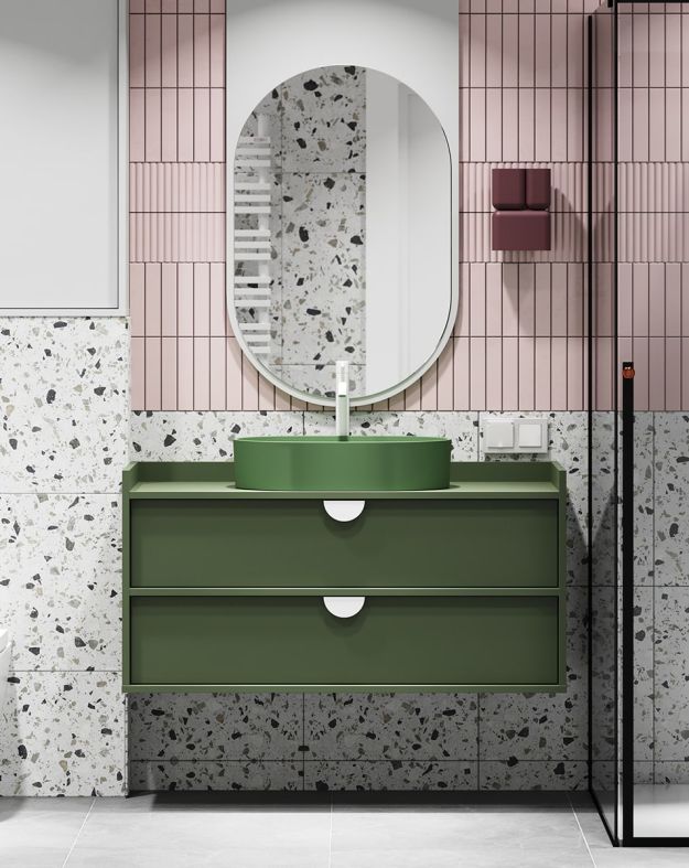 SIGI armoire avec lavabo OMNIRES suspendu WSU02