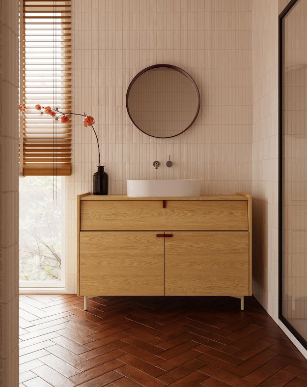 Armoire avec lavabo OMNIRES SKRA SKR67