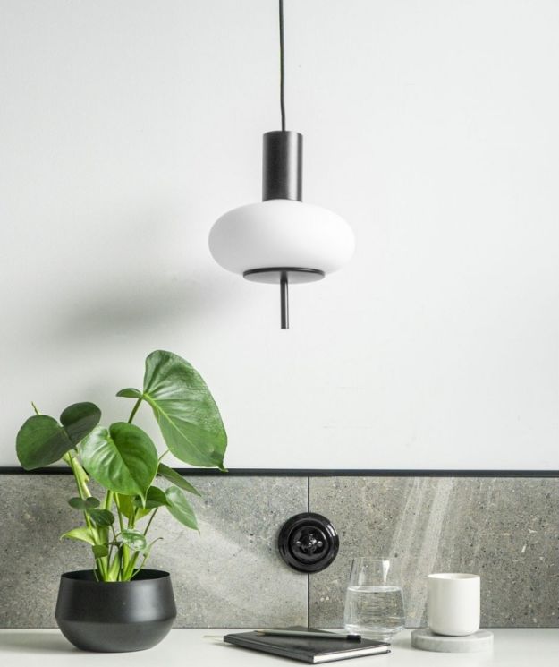 TORNI Lampe suspendue noire