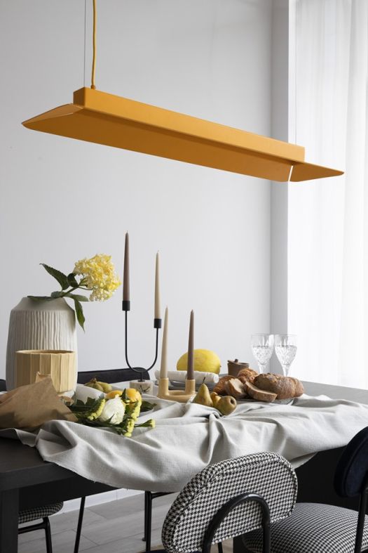 YOTTSU A Lampe suspendue blanche