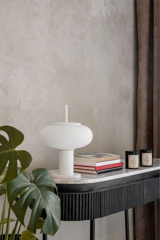 Lampe de table TORNI ST blanche