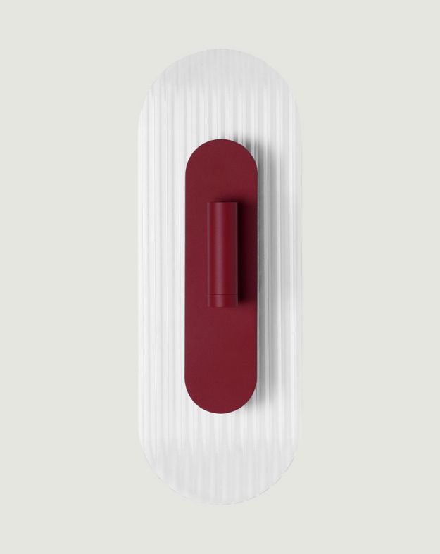 RIFLO W C applique murale bordeaux avec réflecteur réglable