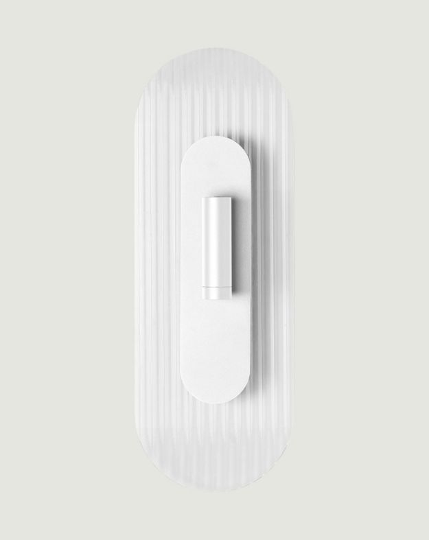 RIFLO W C applique murale blanche avec réflecteur réglable