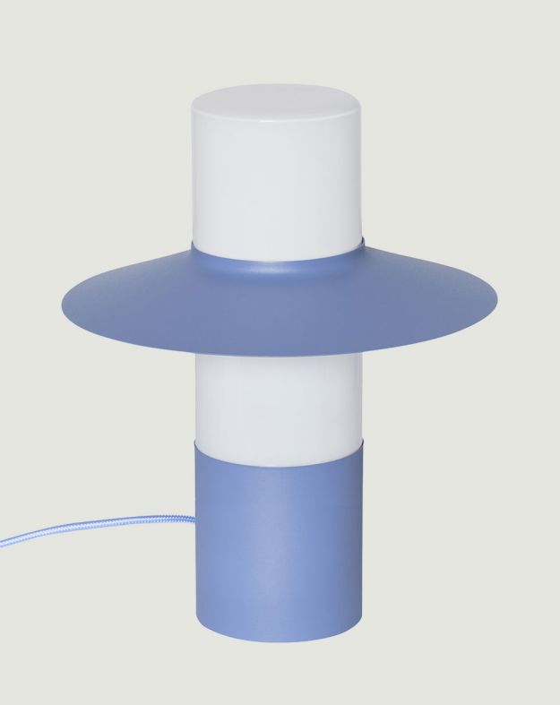 CAPONIO ST lampe de table bleue