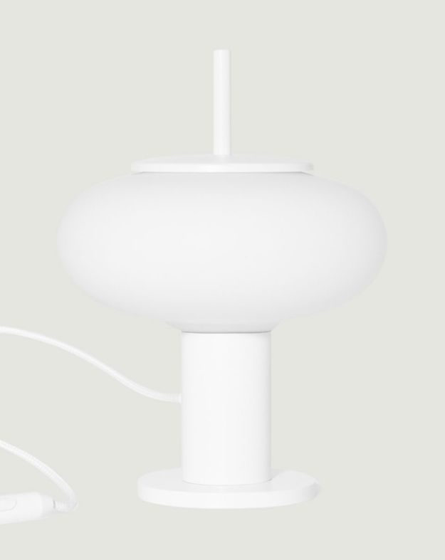 Lampe de table TORNI ST blanche