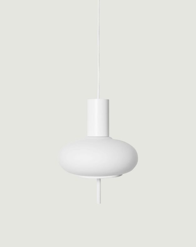 TORNI Lampe suspendue de plafond blanche