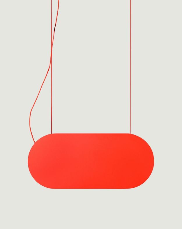 MALUMI A Suspension rouge-orange