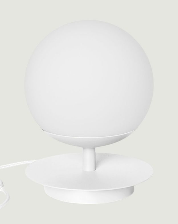 Lampe à poser PLAAT ST blanche