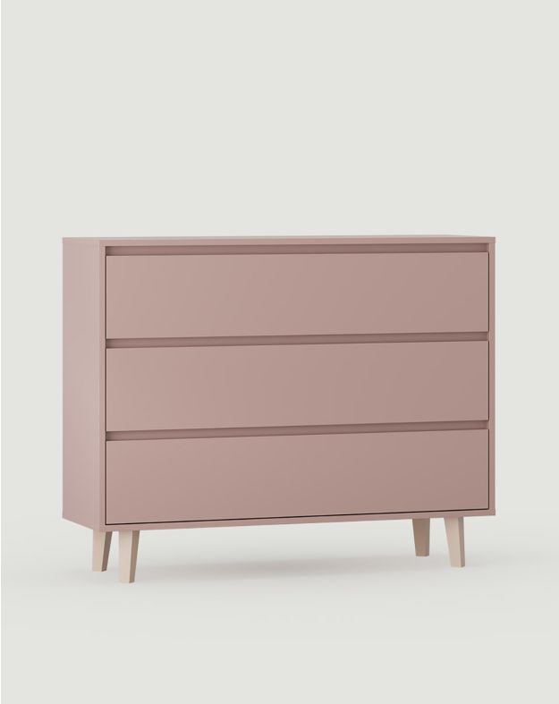 Fenris KIDS FKK1K Commode fermée avec tiroirs sur pieds