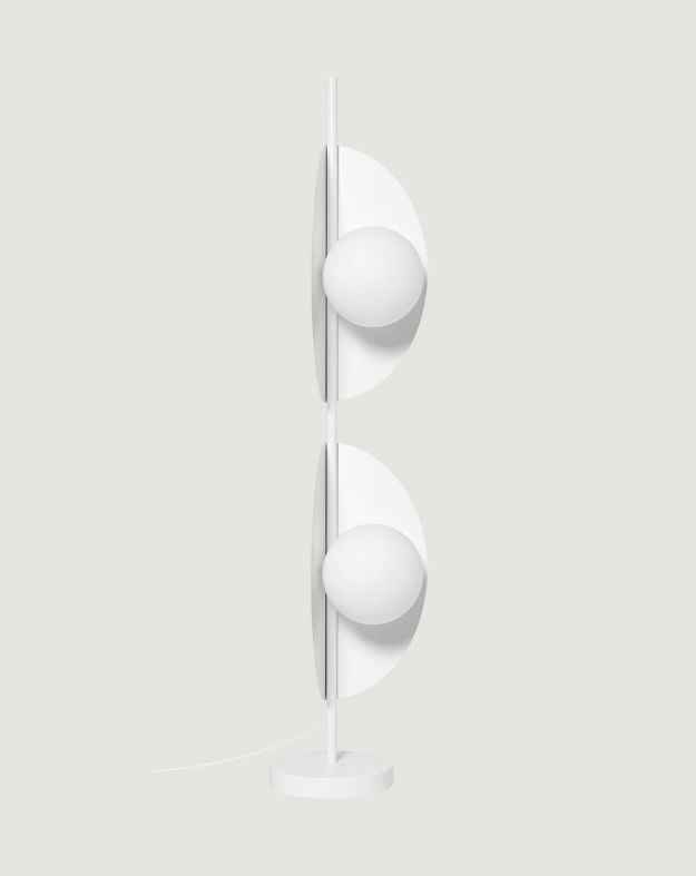 SALLO F lampadaire blanc