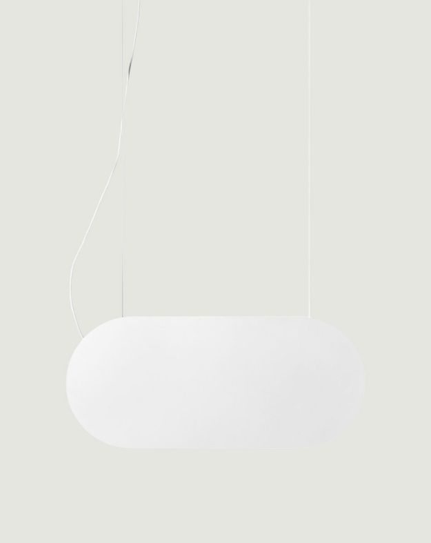MALUMI A Lampe suspendue de plafond blanche
