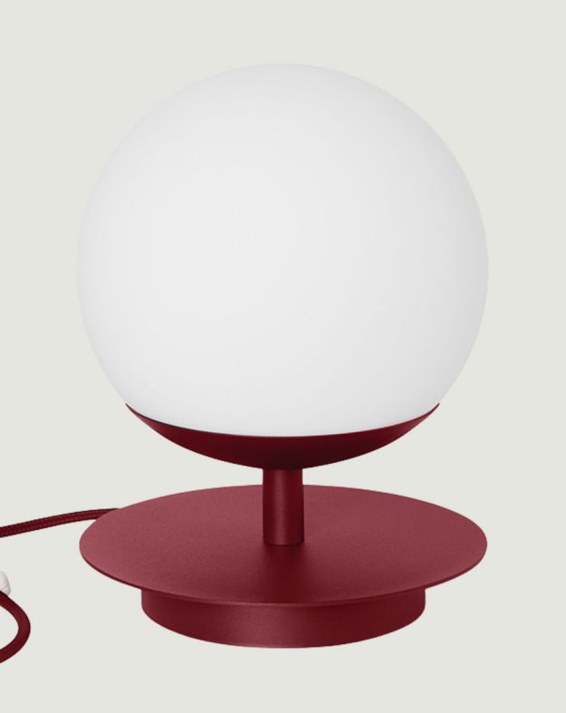 Lampe à poser PLAAT ST bordeaux