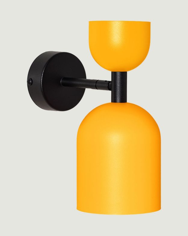 SUPURU W melon lampe murale ajustable / applique murale avec tube noir