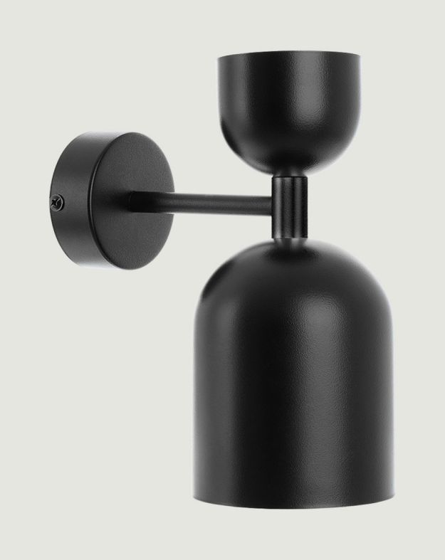 SUPURU W noir lampe murale ajustable / applique murale