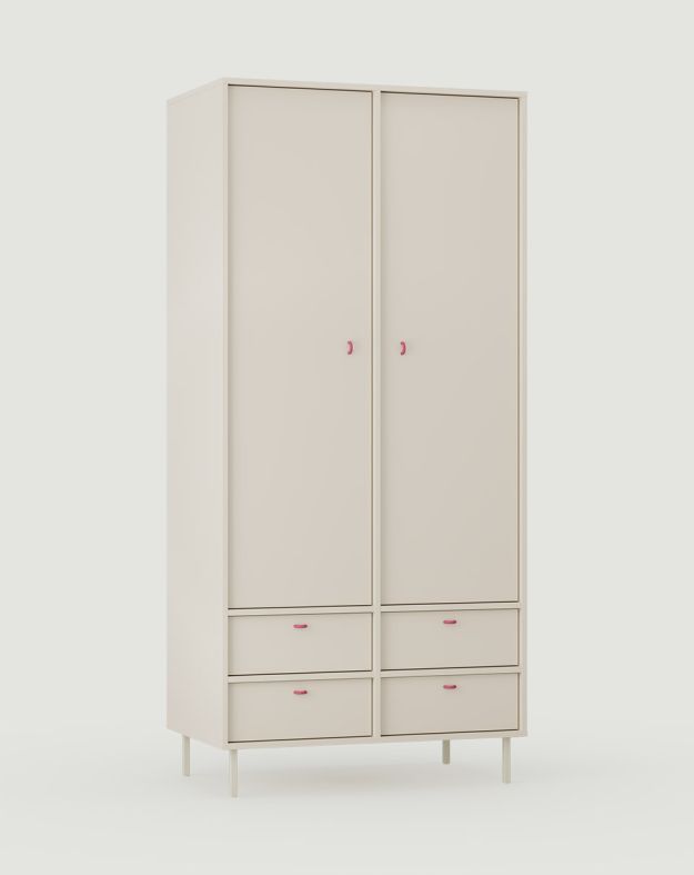 SIGI KIDS armoire profonde à deux tringles SZS10K