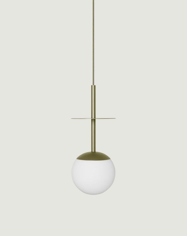 PLAAT Plafonnier vert olive