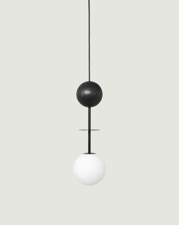 OIO A Lampe suspendue noire