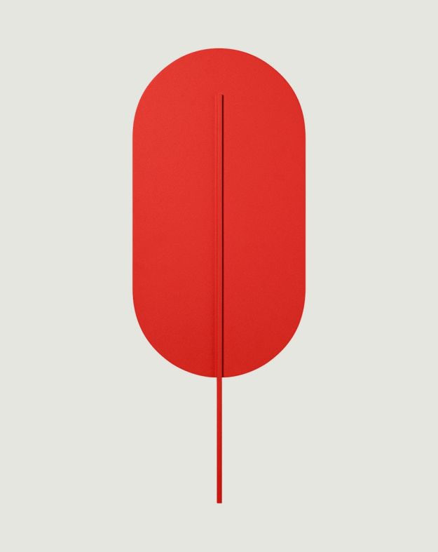 ROKKE lampe murale / applique murale rouge-orange