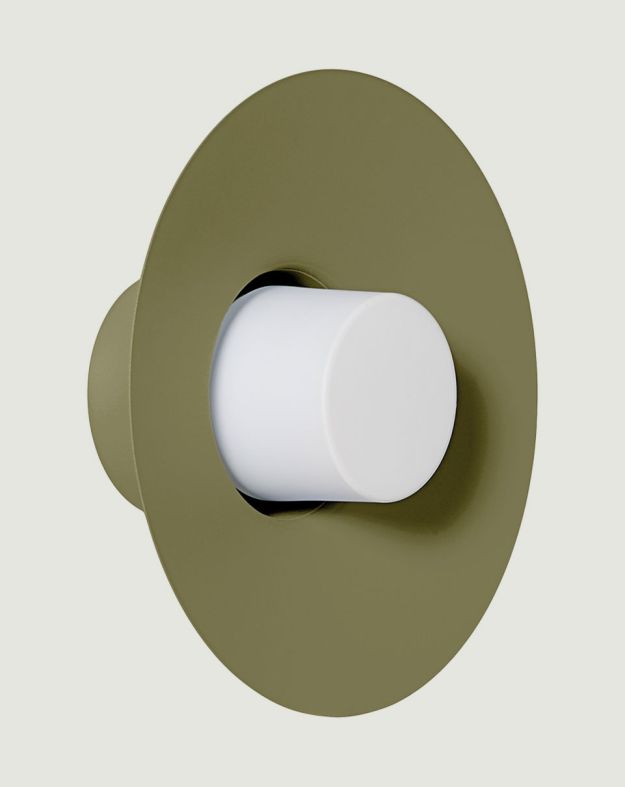 CAPONIO W A applique murale vert olive