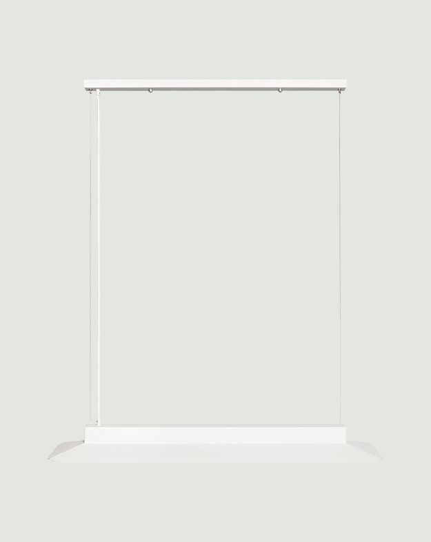 YOTTSU A Lampe suspendue blanche