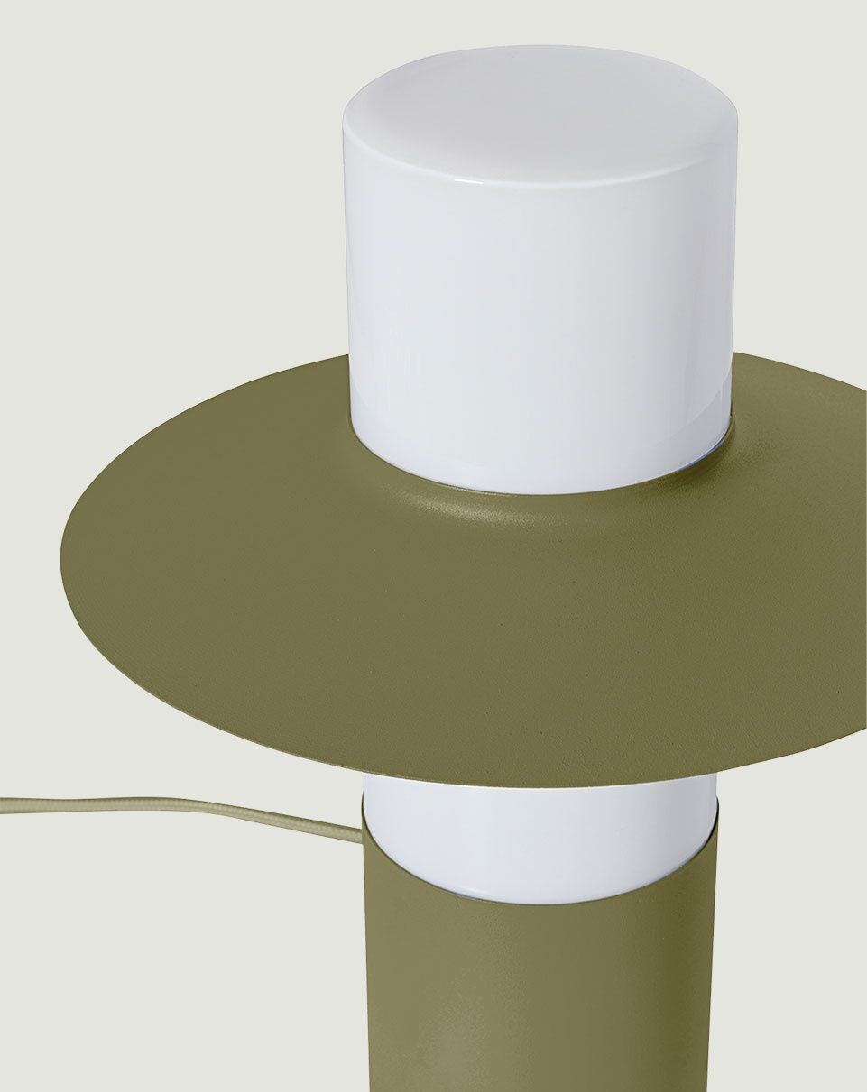 CAPONIO ST lampe de table vert olive