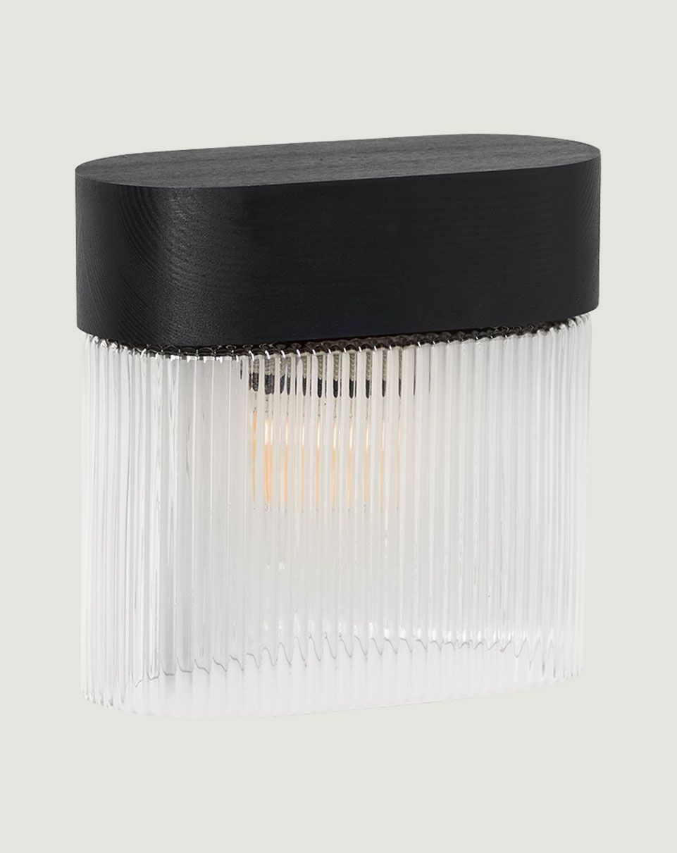 FLUMINA W A lampe murale / applique murale noire