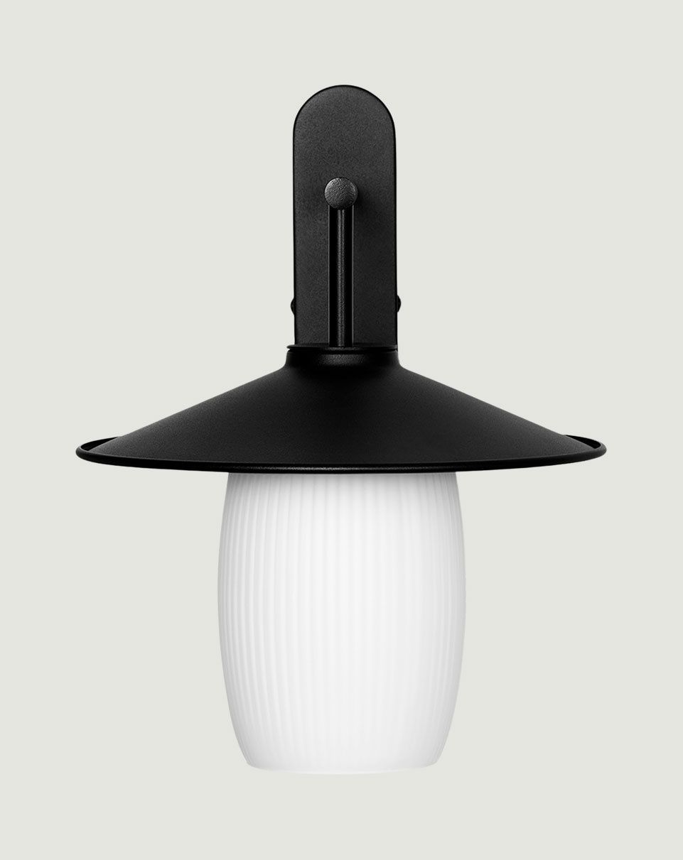 JINGU B lampe murale / applique murale noire