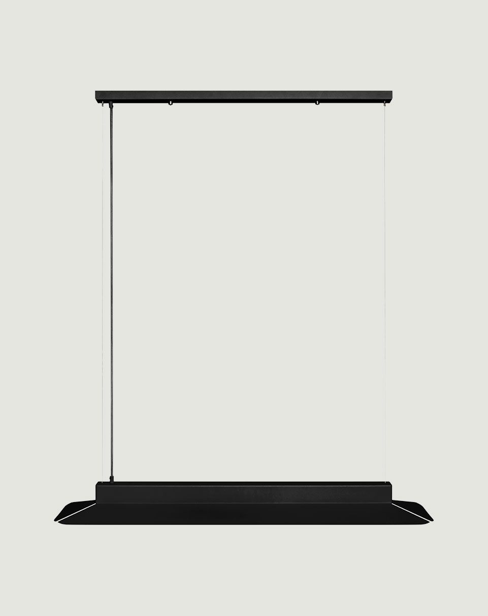 YOTTSU A Lampe suspendue noire