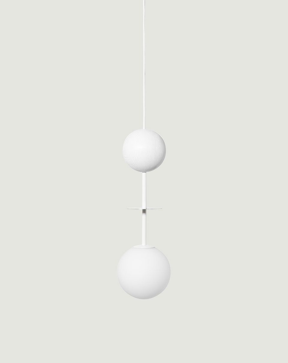 OIO A Lampe suspendue blanche