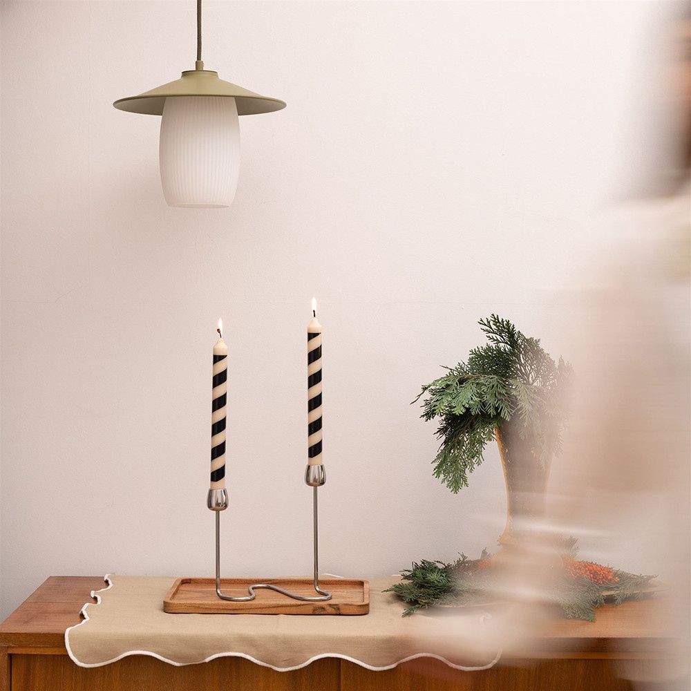 JINGU A Suspension de plafond vert olive