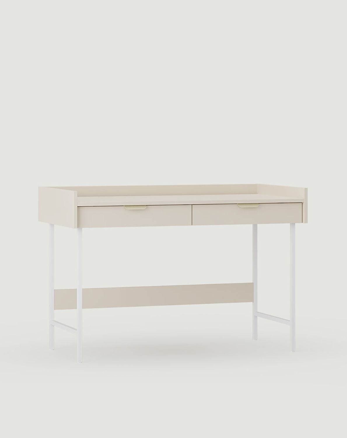 Bureau SIGI BS2
Couleur : Beige Champagne
Pied : blanc
Support : LAYERS 110 Milky Way