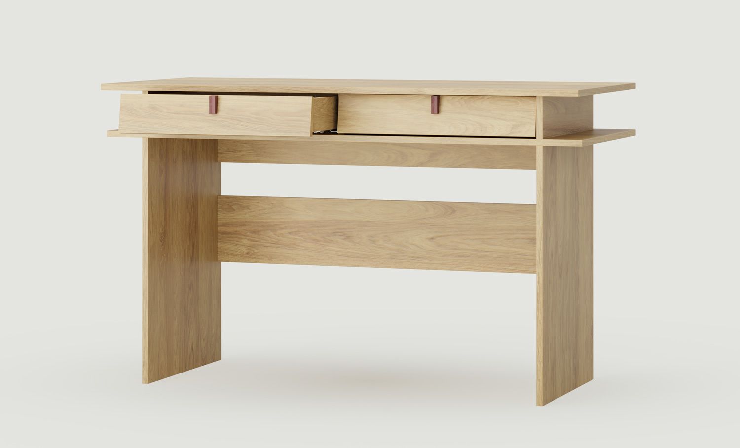 Bureau SKRA SKR91
Couleur : Hickory naturel
Poignée : Burgundy wedge
                            