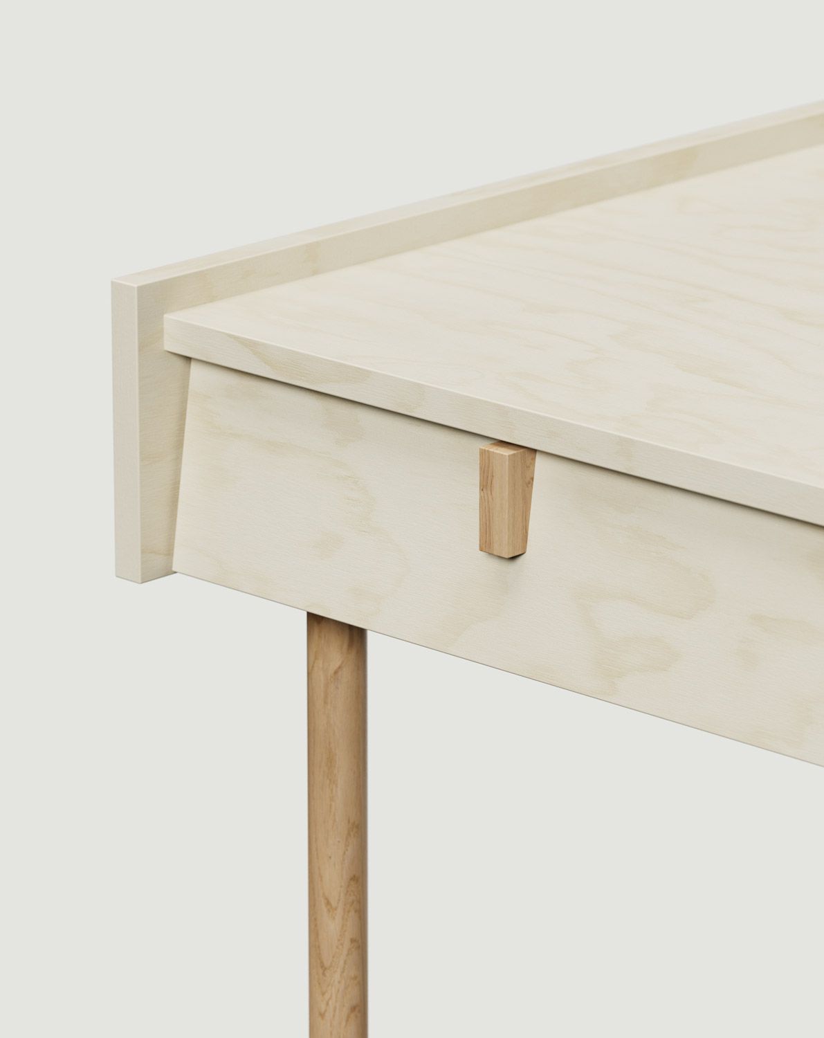 Bureau SKRA SKR89
Couleur : Chechotte Art Deco
Poignée : Wedge en chêne
                            