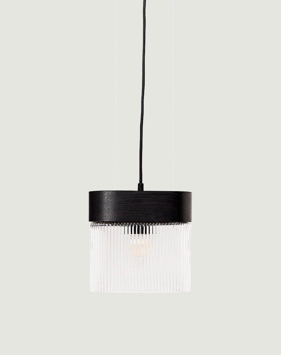 FLUMINA A Plafonnier noir
